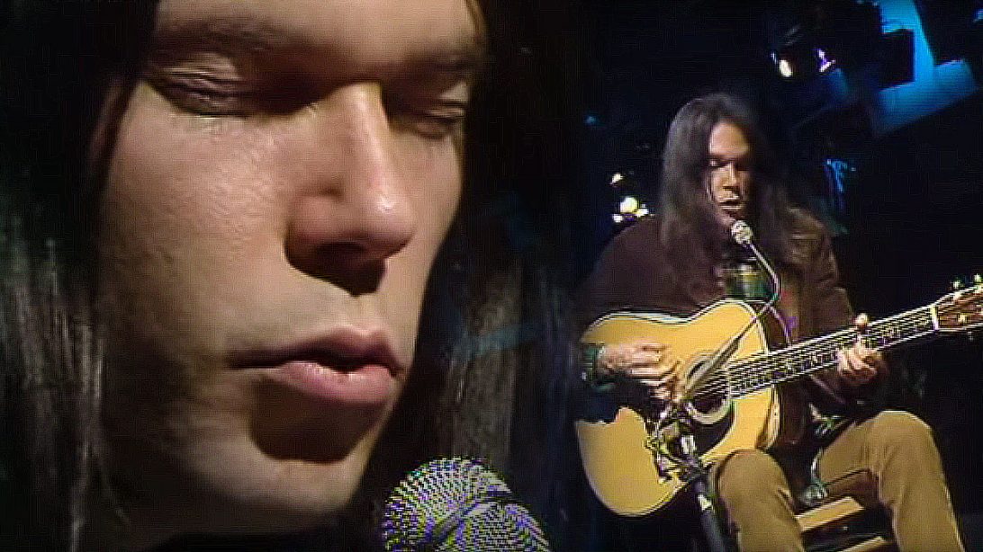 neil young unplugged youtube