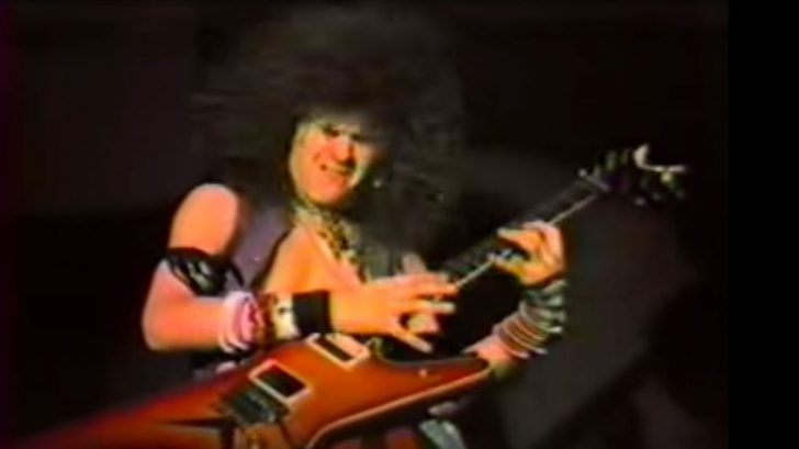 Rare Footage Of An 18 Year Old Dimebag Darrell Shredding A Guitar Solo